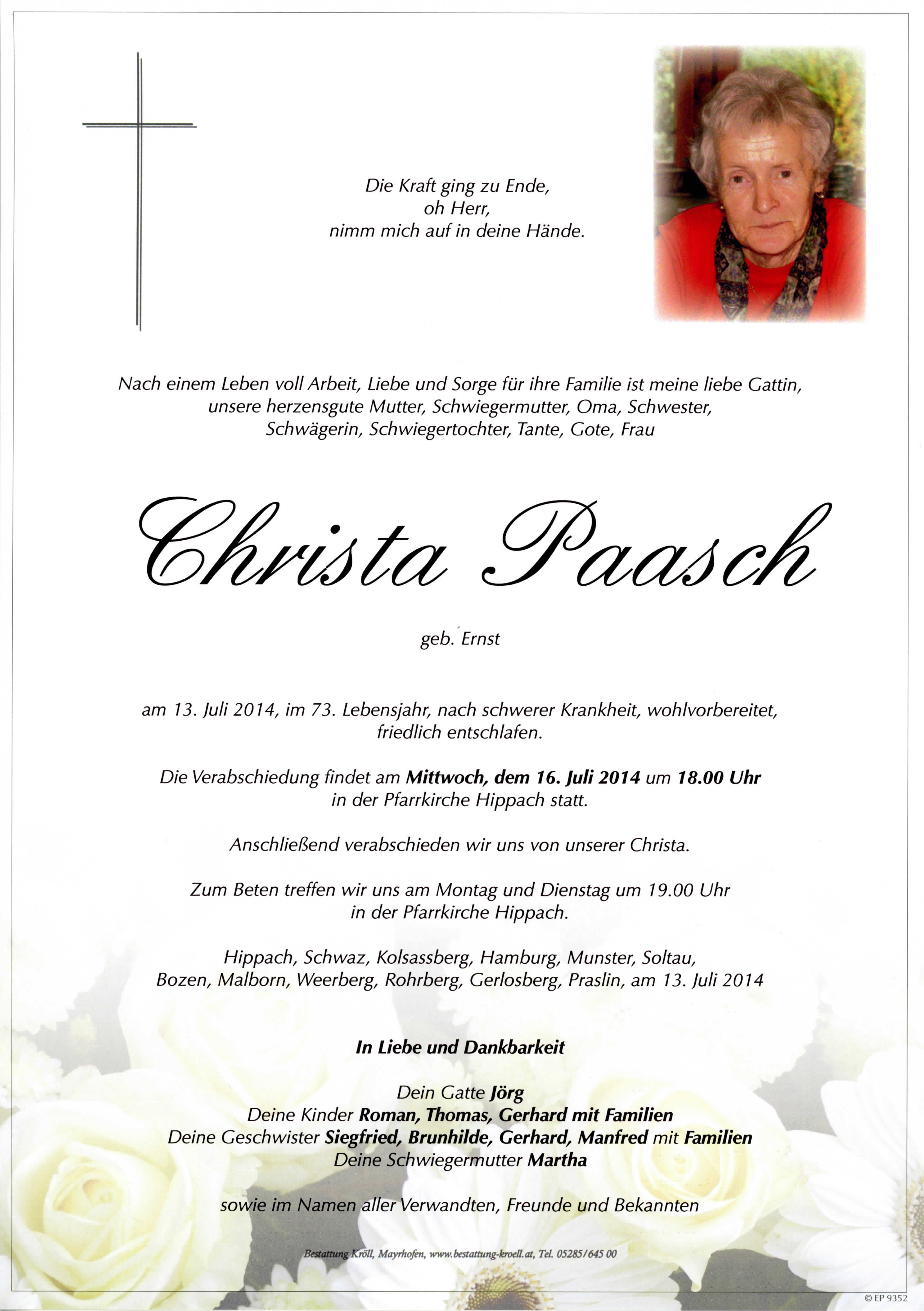 Bild von Christa Paasch